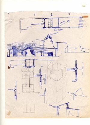 Proyecto de ampliación futura del Estudio de Valencina- Sevilla 1974