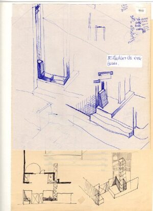 Estudio de escalones y entrada parcela